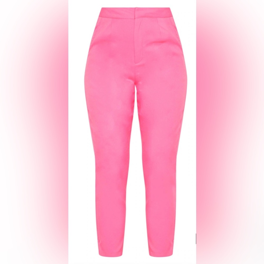Pink Cropped Pants